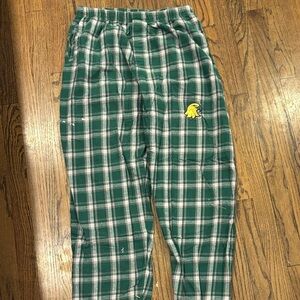 Boxercraft SUNY Brockport Green Plaid Pajama Bottoms-XL